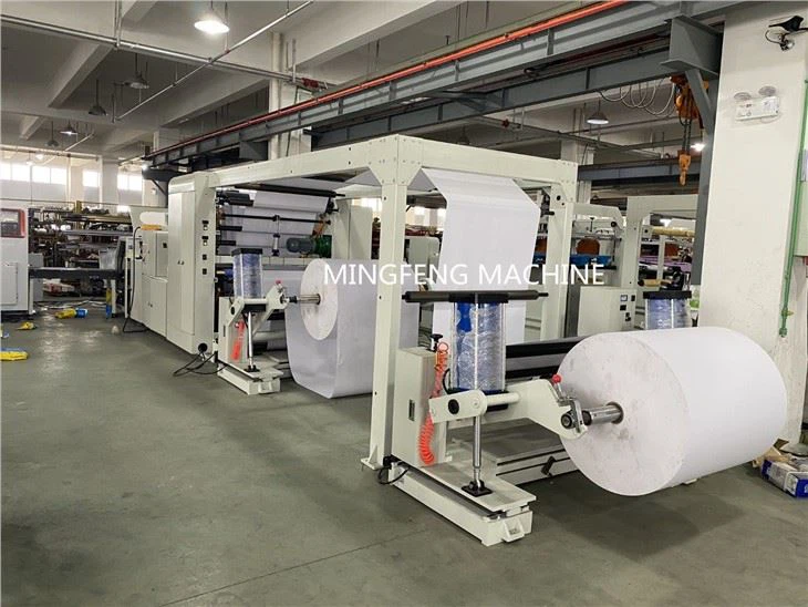roll cutting A4 paper cutting machine with wrapping machine