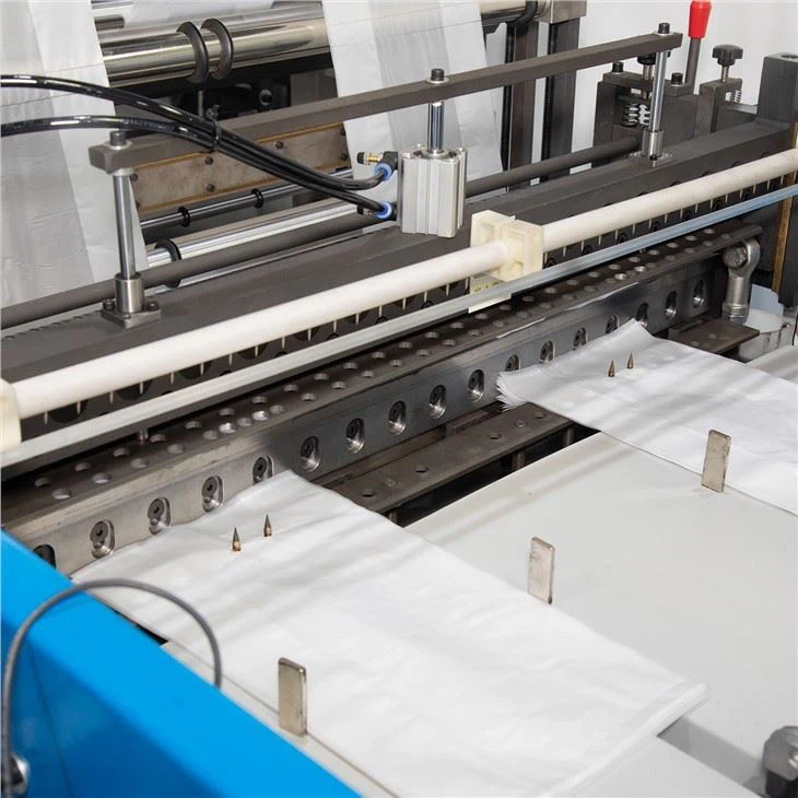 Price Of Biodegradable Plastic Bag T-Shirt Bag Flat Bag Garbage Bag Making Machine